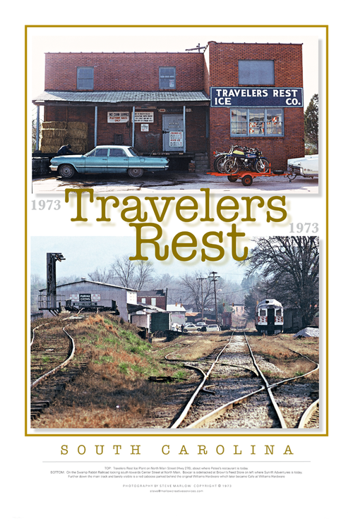 Travelers Rest Steve Marlow 1973 Poster